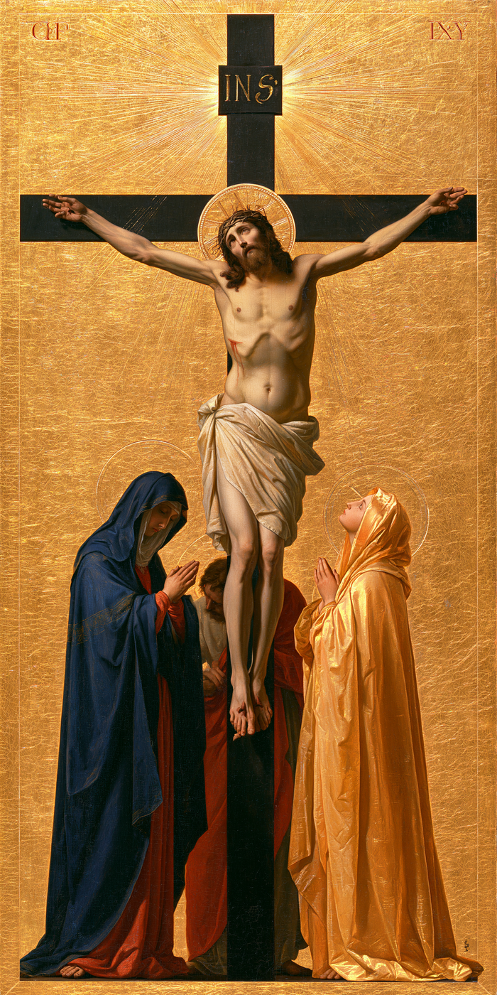 The Crucifixion - Sacred Gold · Portrait n° 12