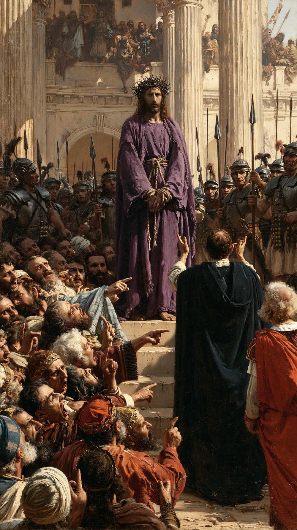 Ecce Homo - انفجار الحركة · Portrait n° 8 - الفن المسيحي