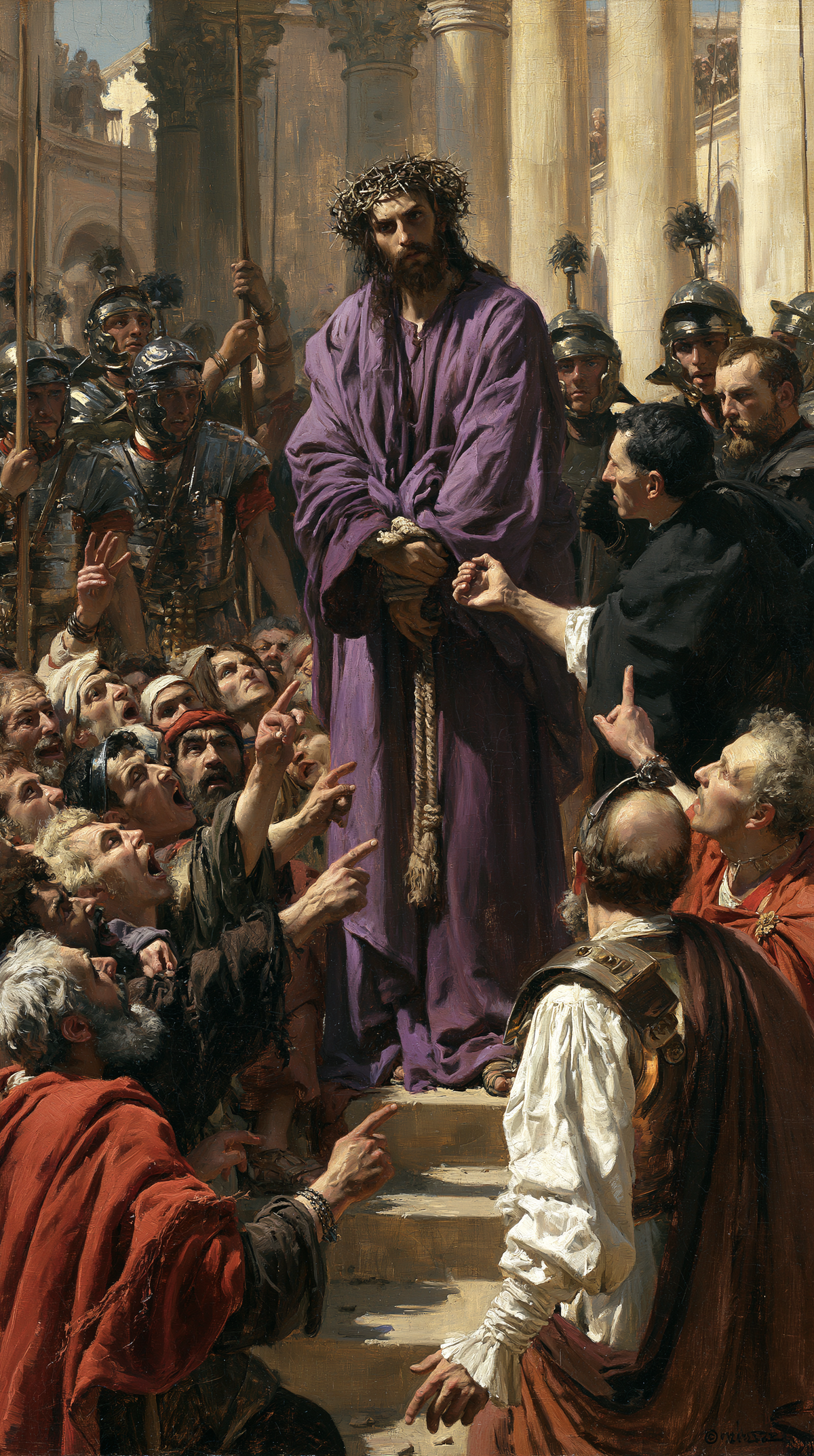 Ecce Homo - انفجار الحركة · Portrait n° 9 - الفن المسيحي