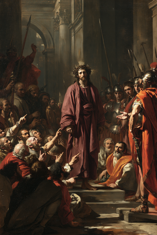 Ecce Homo - انفجار الحركة · Portrait n° 14 - الفن المسيحي