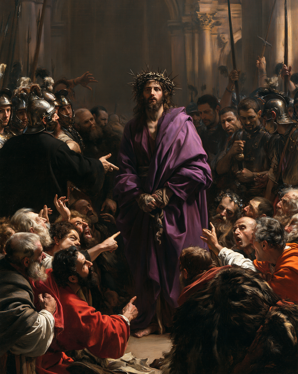Ecce Homo - انفجار الحركة · Portrait n° 20 - الفن المسيحي