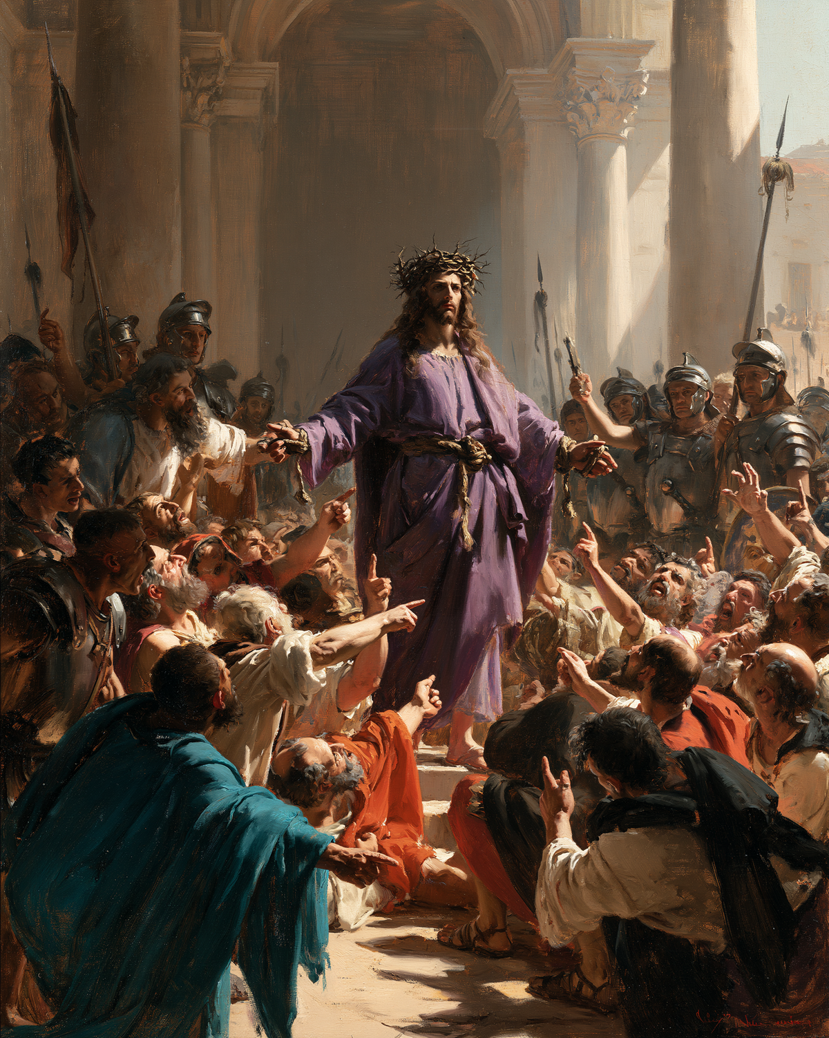 Ecce Homo - انفجار الحركة · Portrait n° 22 - الفن المسيحي