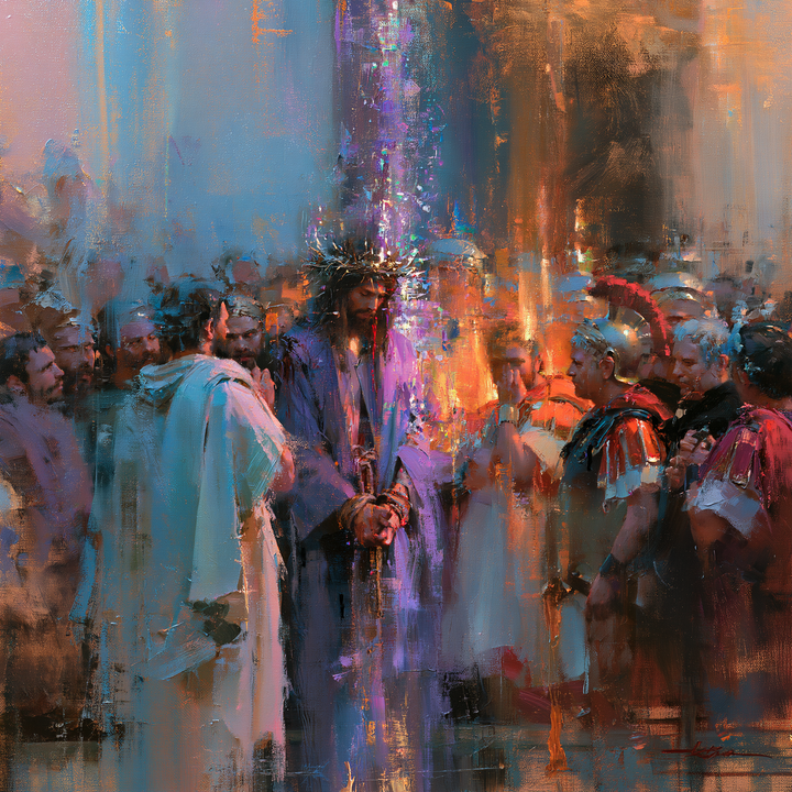 Ecce Homo — The Presence in the Mist of Columns