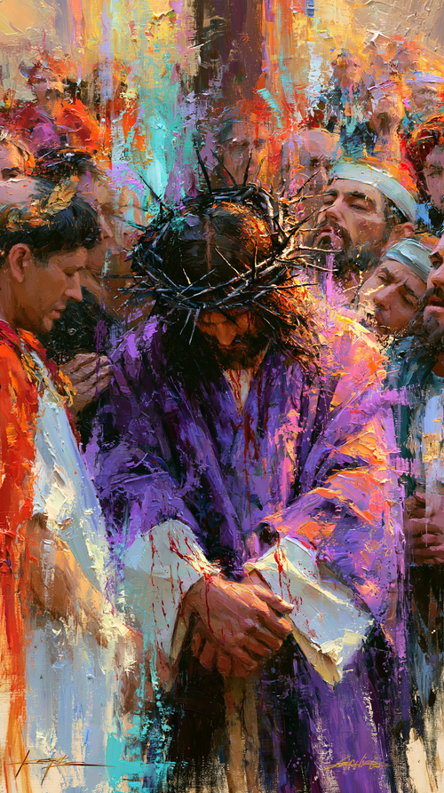 Ecce Homo - انطباعي · Portrait n° 5 - الفن المسيحي