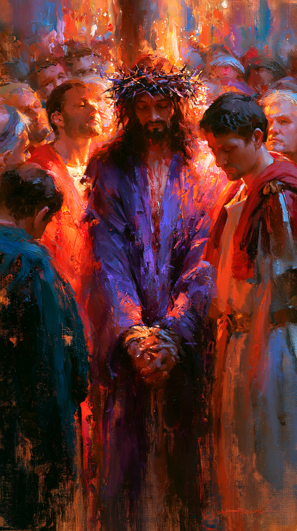 Ecce Homo - انطباعي · Portrait n° 7 - الفن المسيحي