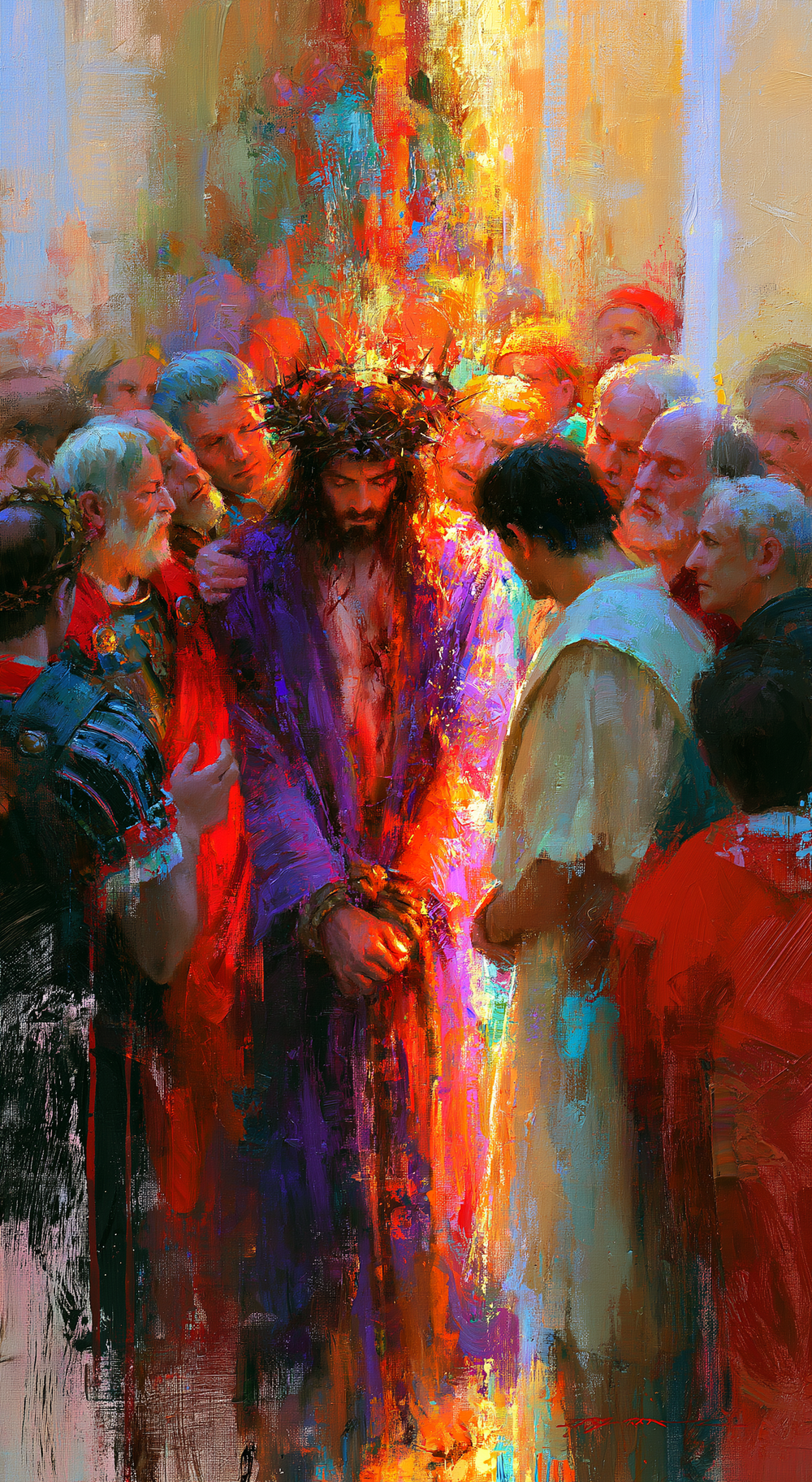 Ecce Homo - انطباعي · Portrait n° 10 - الفن المسيحي