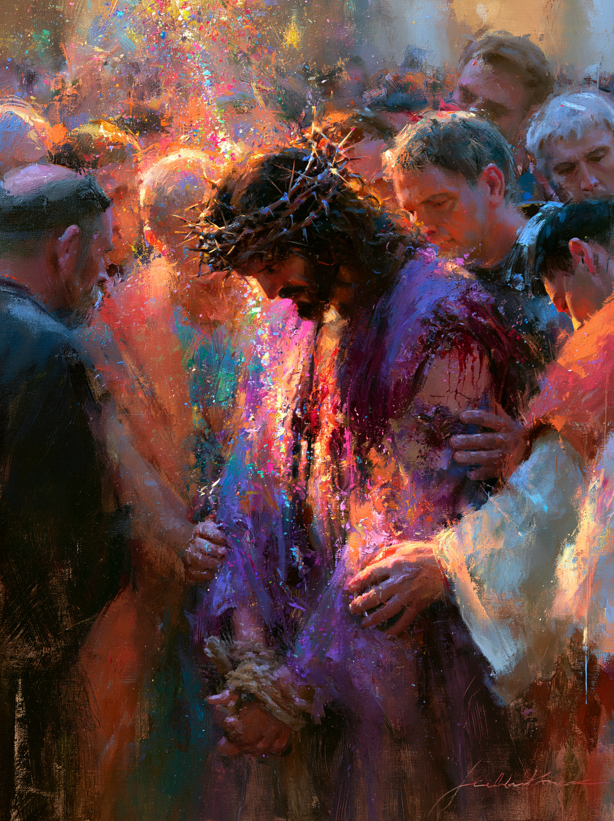 Ecce Homo - انطباعي · Portrait n° 17 - الفن المسيحي