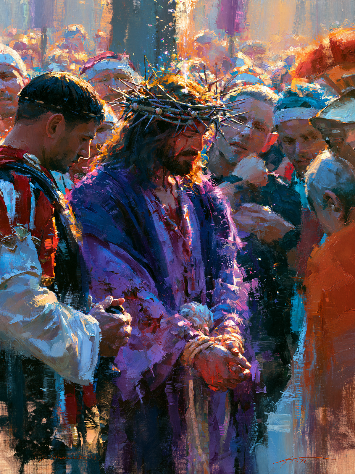 Ecce Homo - انطباعي · Portrait n° 18 - الفن المسيحي