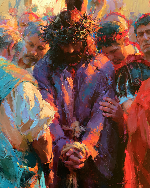 Ecce Homo - انطباعي · Portrait n° 22 - الفن المسيحي