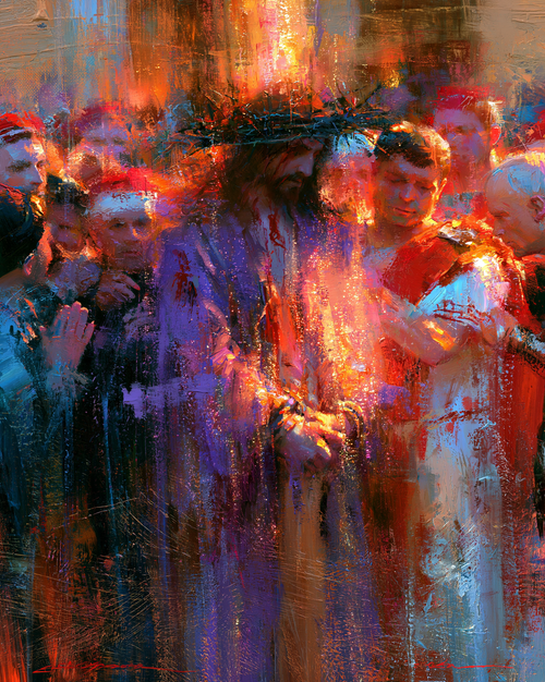 Ecce Homo - انطباعي · Portrait n° 23 - الفن المسيحي