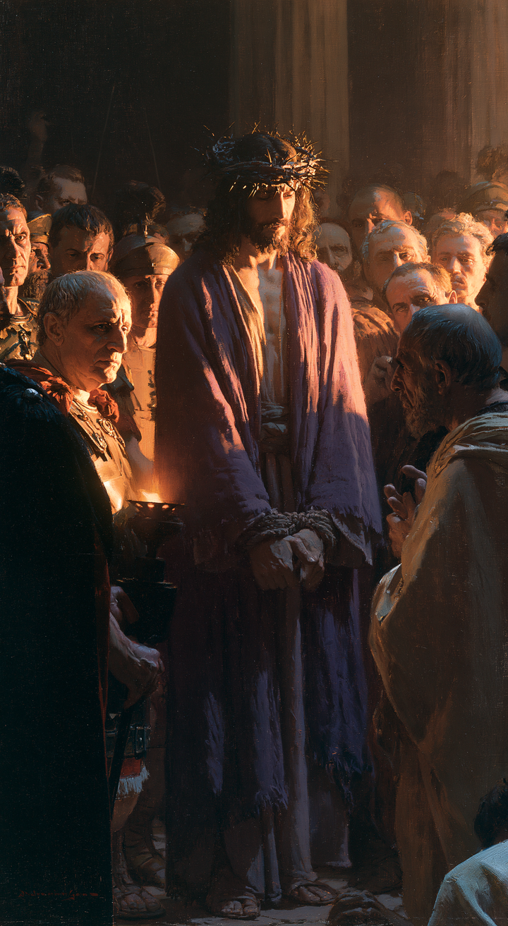 Ecce Homo — The Bonds Beside the Little Flame