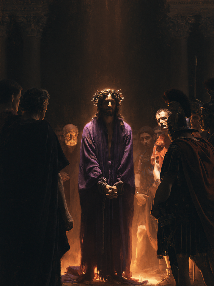 Ecce Homo — The Captive in the Embrace of Night