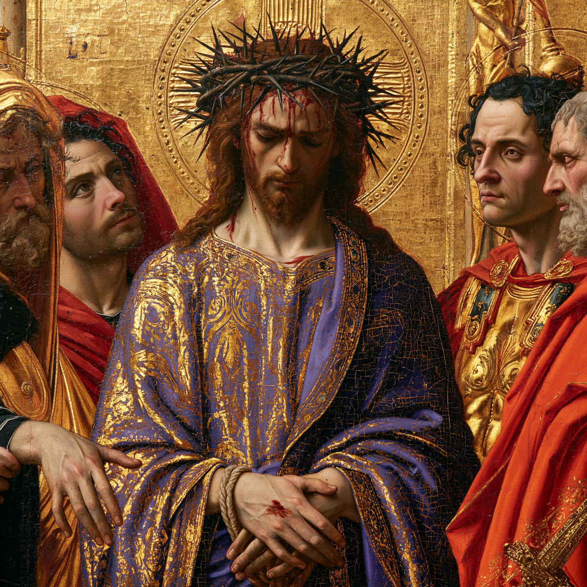 Ecce Homo - الذهبي المقدس · Square n° 2 - الفن المسيحي
