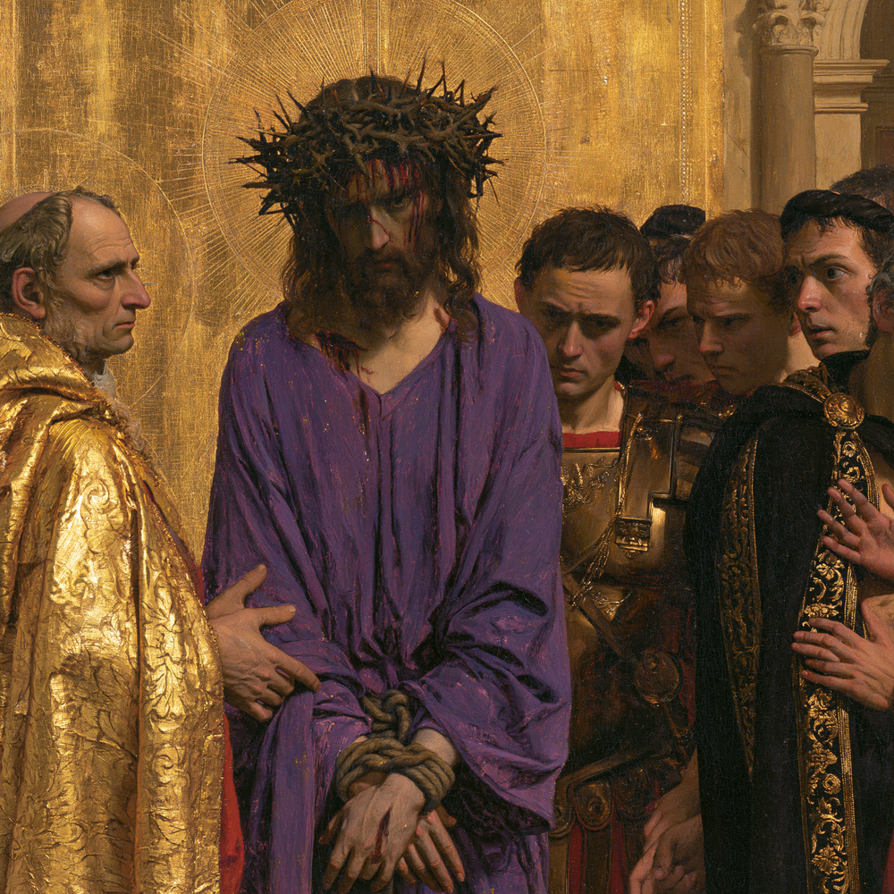Ecce Homo - الذهبي المقدس · Square n° 4 - الفن المسيحي