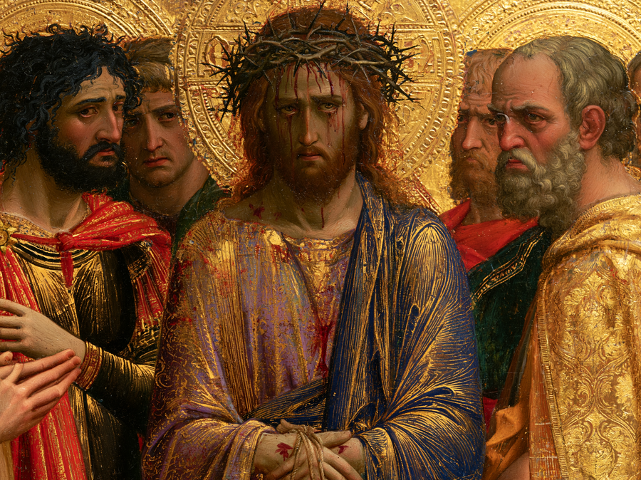 Ecce Homo - Sacred golden · Landscape n° 8