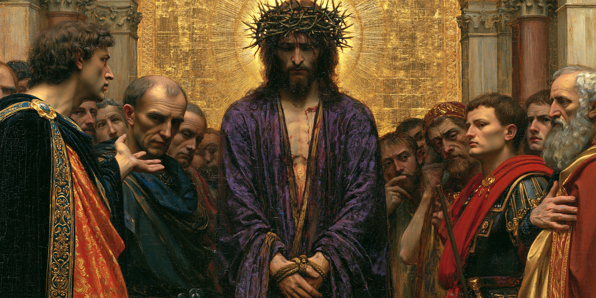 Ecce Homo - Sacred golden · Landscape n° 16