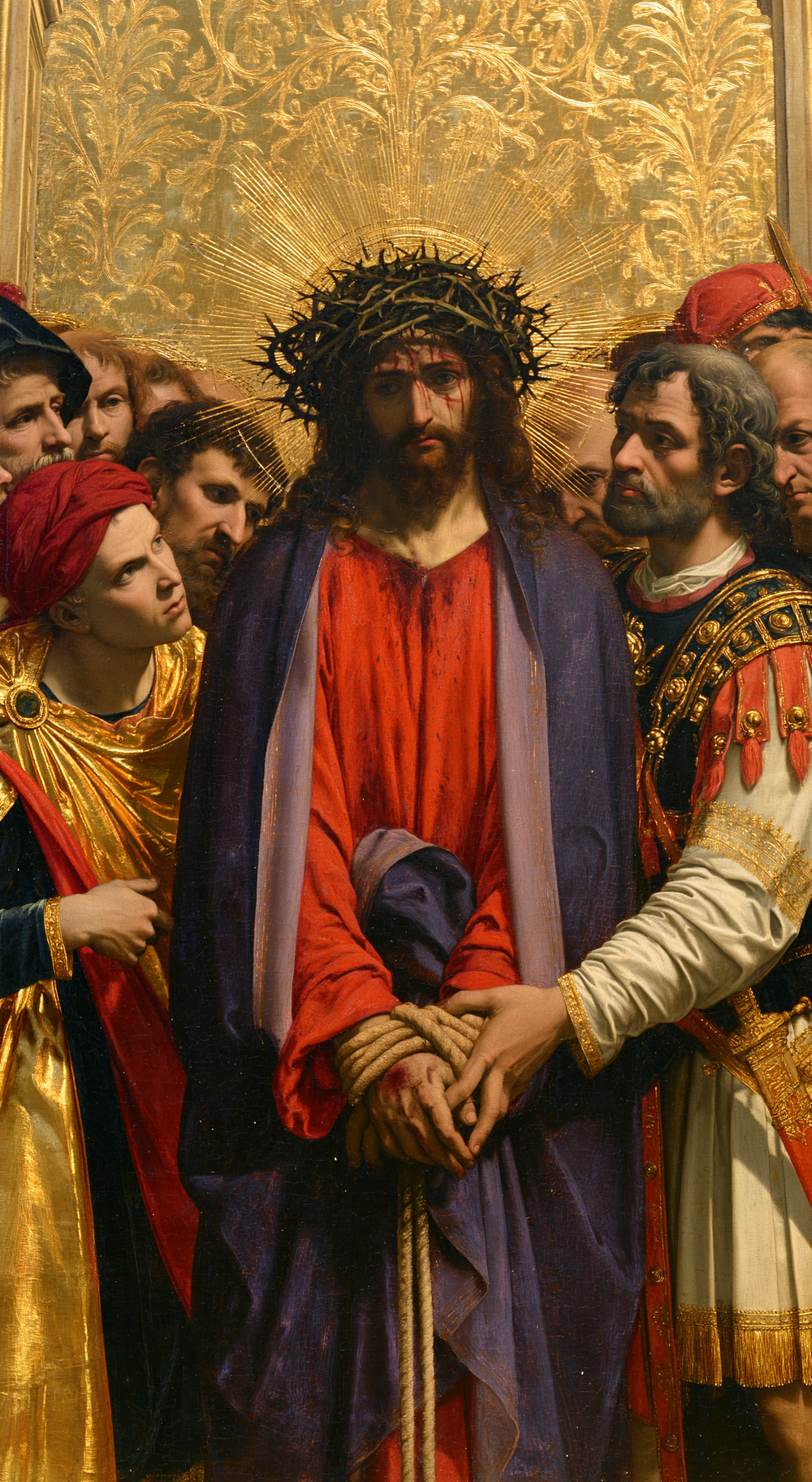 Ecce Homo - الذهبي المقدس · Portrait n° 4 - الفن المسيحي