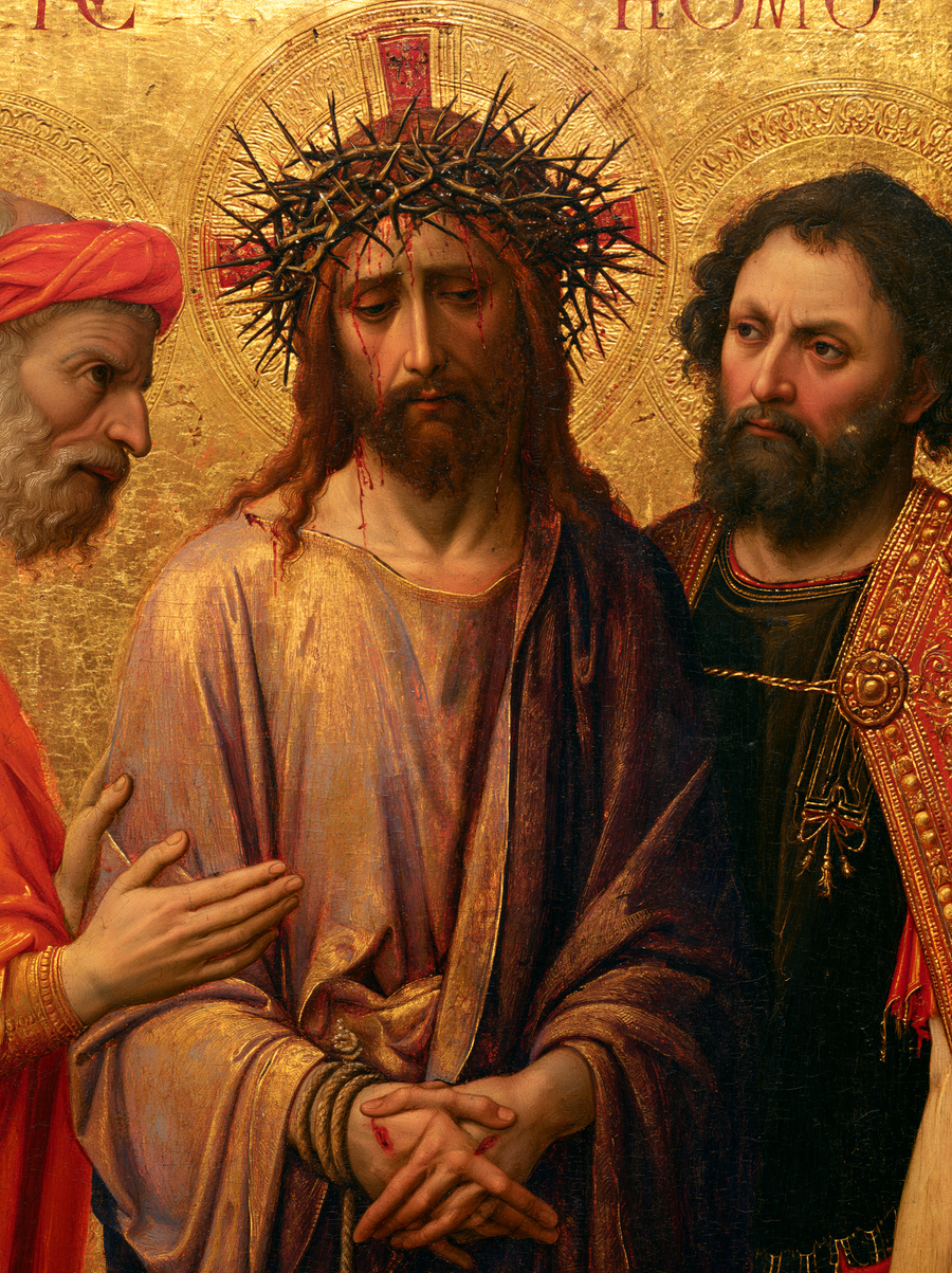Ecce Homo - Sacred golden · Portrait n° 18