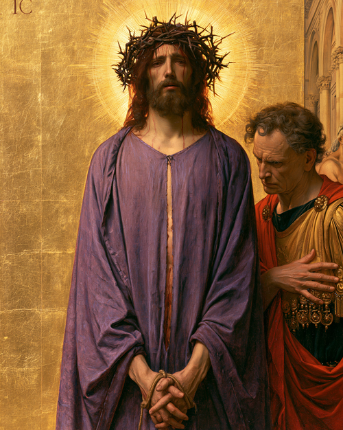 Ecce Homo - الذهبي المقدس · Portrait n° 20 - الفن المسيحي