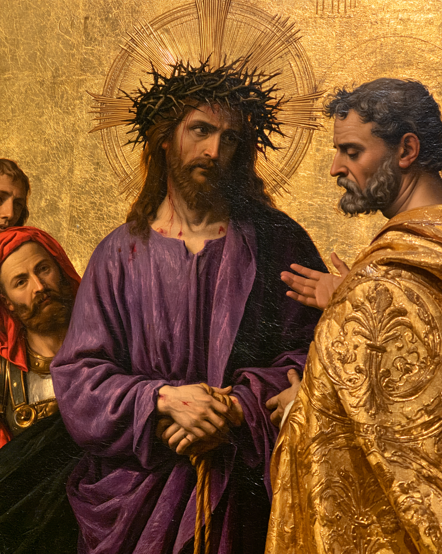 Ecce Homo - Sacred golden · Portrait n° 22