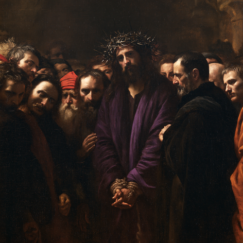 Ecce Homo - الصمت المقدس · Square n° 4 - الفن المسيحي