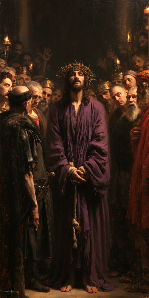 Ecce Homo - الصمت المقدس · Portrait n° 1 - الفن المسيحي