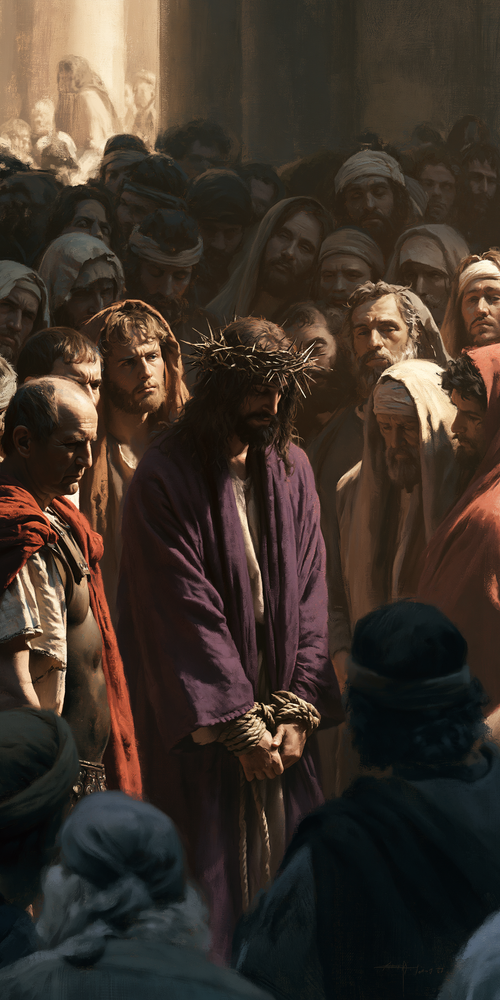 Ecce Homo - الصمت المقدس · Portrait n° 2 - الفن المسيحي