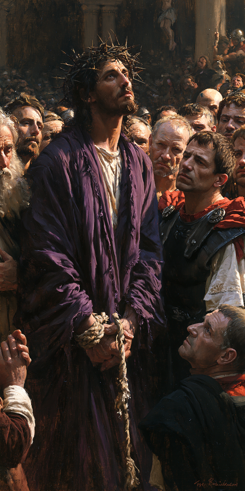 Ecce Homo - الصمت المقدس · Portrait n° 4 - الفن المسيحي