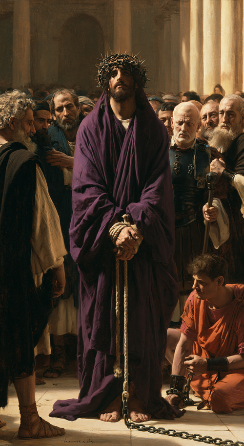 Ecce Homo - الصمت المقدس · Portrait n° 5 - الفن المسيحي
