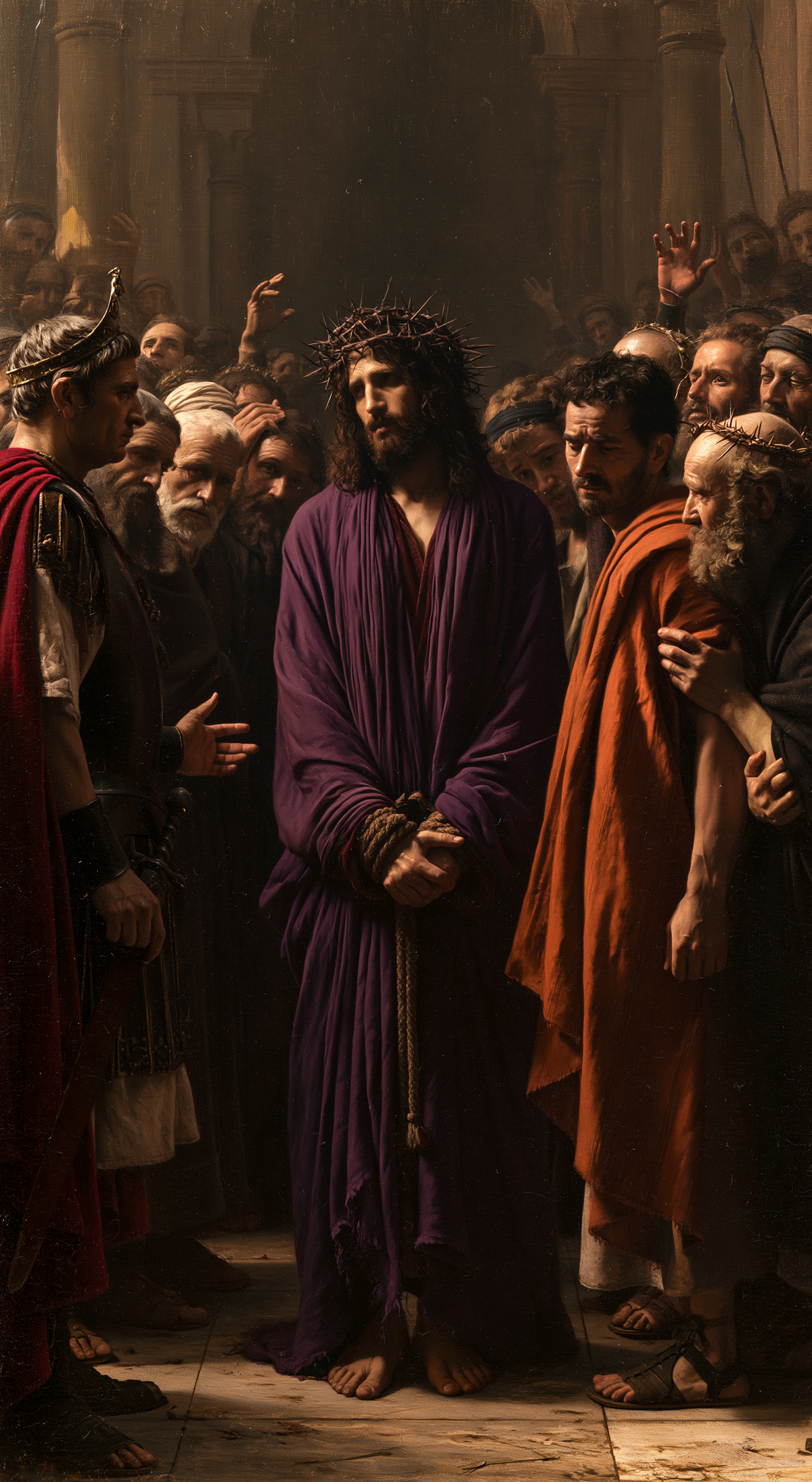 Ecce Homo - الصمت المقدس · Portrait n° 6 - الفن المسيحي
