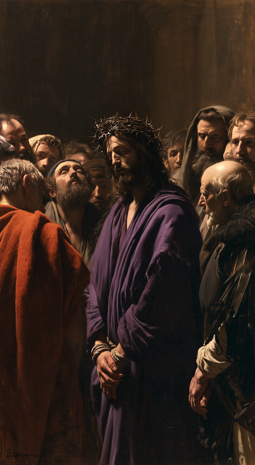 Ecce Homo - الصمت المقدس · Portrait n° 7 - الفن المسيحي