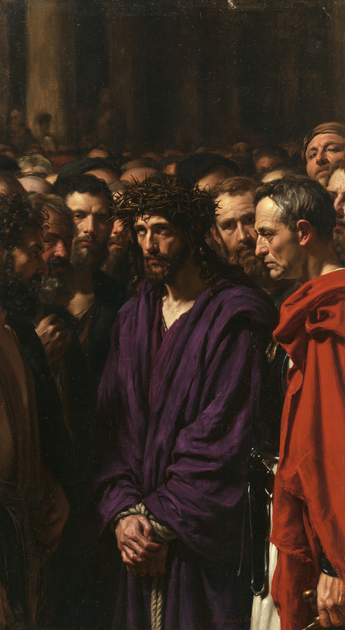 Ecce Homo - الصمت المقدس · Portrait n° 8 - الفن المسيحي