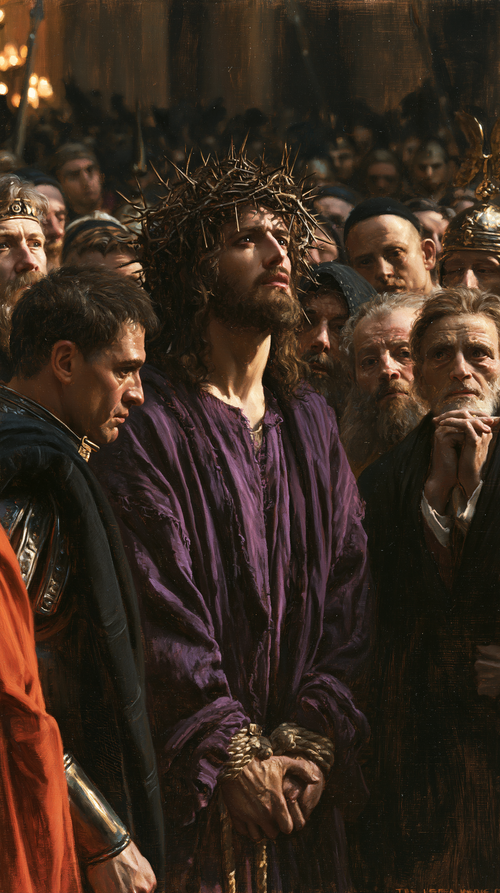 Ecce Homo - الصمت المقدس · Portrait n° 9 - الفن المسيحي