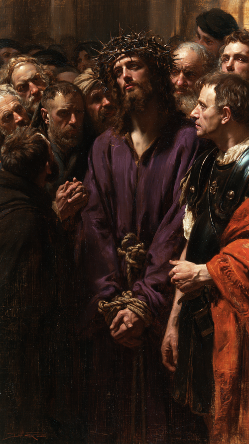 Ecce Homo - الصمت المقدس · Portrait n° 10 - الفن المسيحي