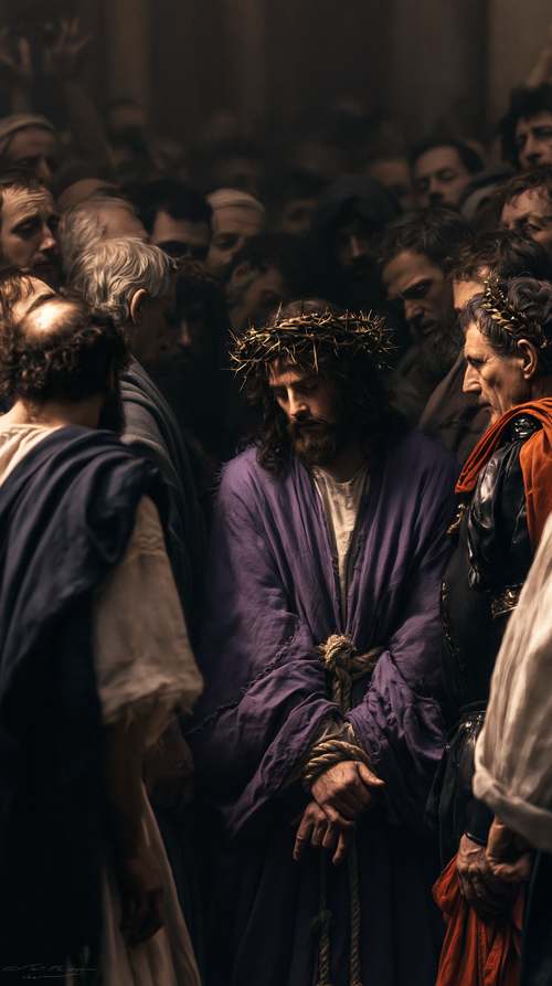 Ecce Homo - الصمت المقدس · Portrait n° 12 - الفن المسيحي