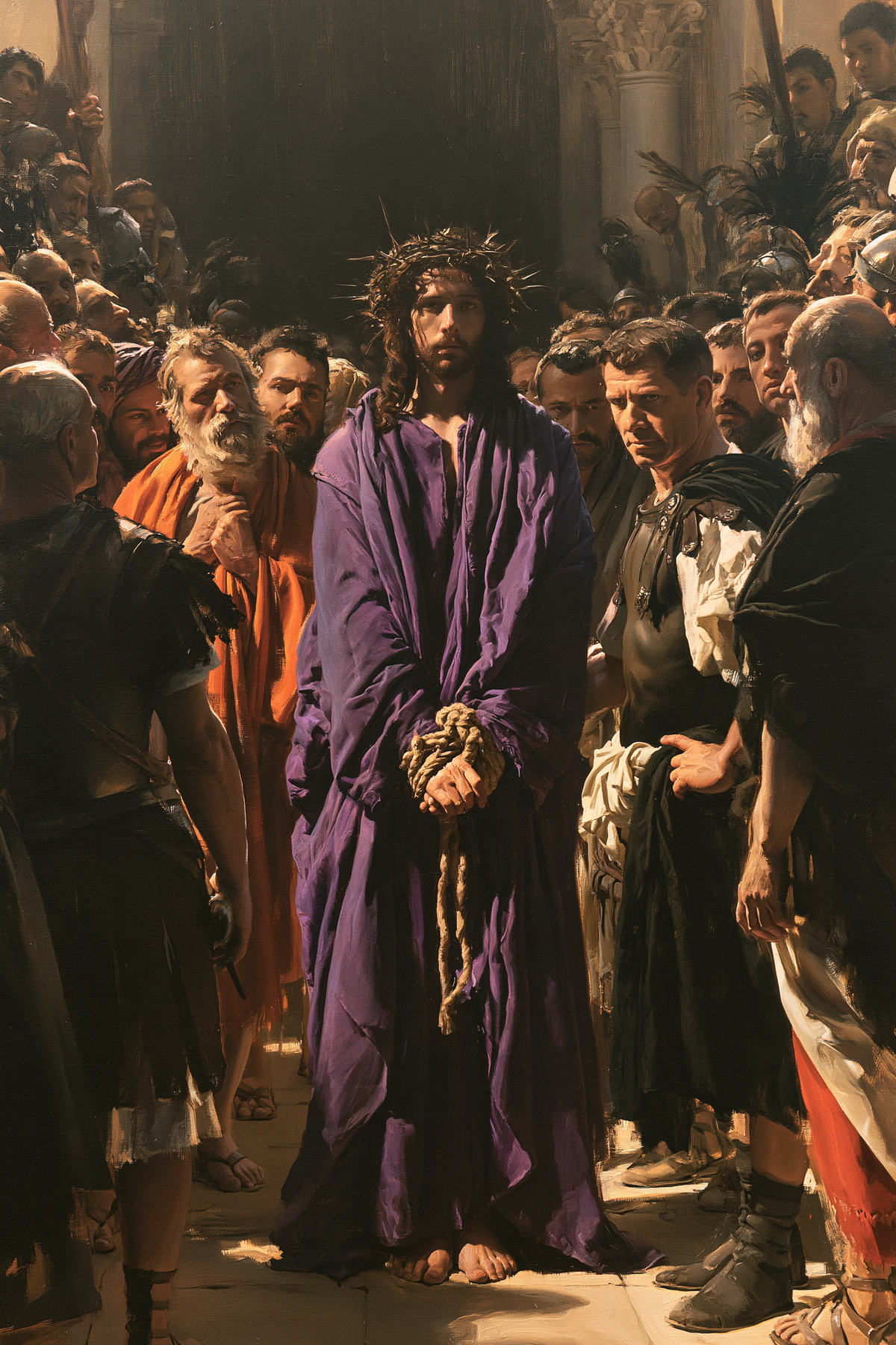Ecce Homo - الصمت المقدس · Portrait n° 13 - الفن المسيحي