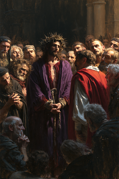 Ecce Homo - الصمت المقدس · Portrait n° 15 - الفن المسيحي