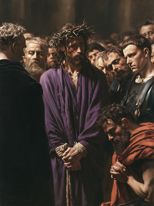 Ecce Homo - الصمت المقدس · Portrait n° 16 - الفن المسيحي