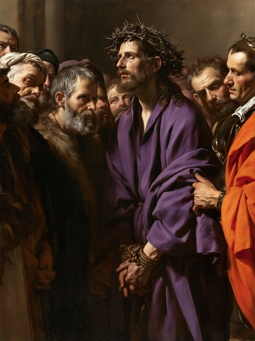 Ecce Homo - الصمت المقدس · Portrait n° 17 - الفن المسيحي