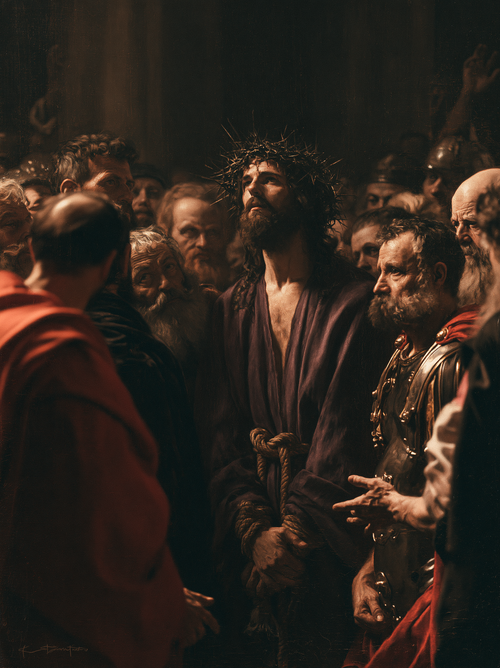 Ecce Homo - الصمت المقدس · Portrait n° 18 - الفن المسيحي