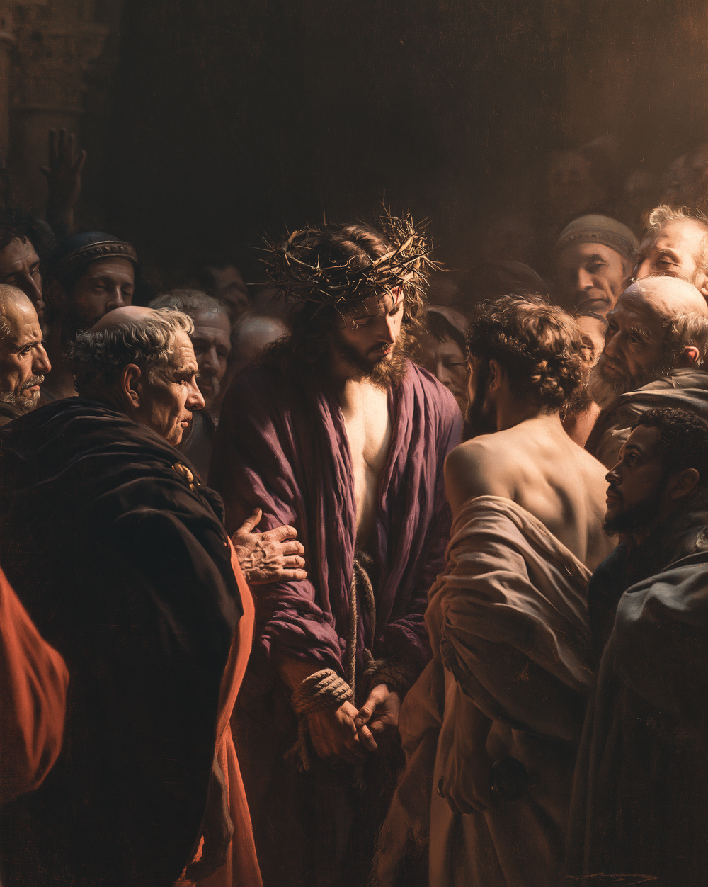 Ecce Homo - الصمت المقدس · Portrait n° 20 - الفن المسيحي