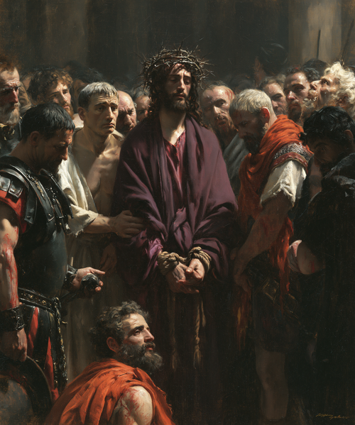Ecce Homo - الصمت المقدس · Portrait n° 24 - الفن المسيحي