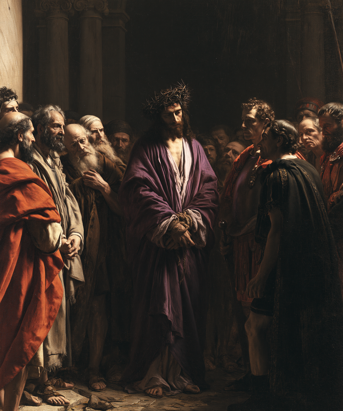 Ecce Homo - الصمت المقدس · Portrait n° 26 - الفن المسيحي