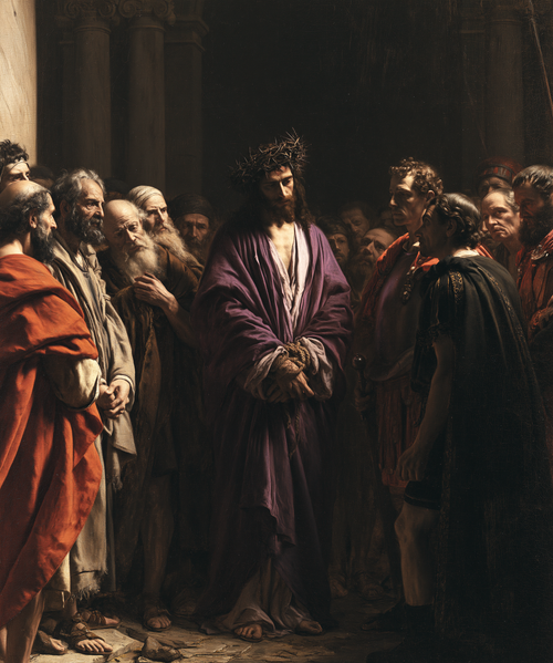Ecce Homo - الصمت المقدس · Portrait n° 26 - الفن المسيحي