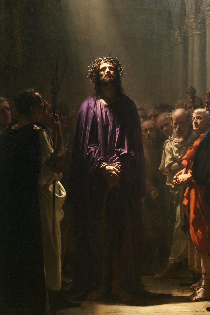 Ecce Homo — The Presence Beneath the Veiled Ray