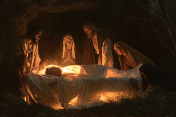 The Entombment of Jesus Christ - Divine Light · Landscape n° 9