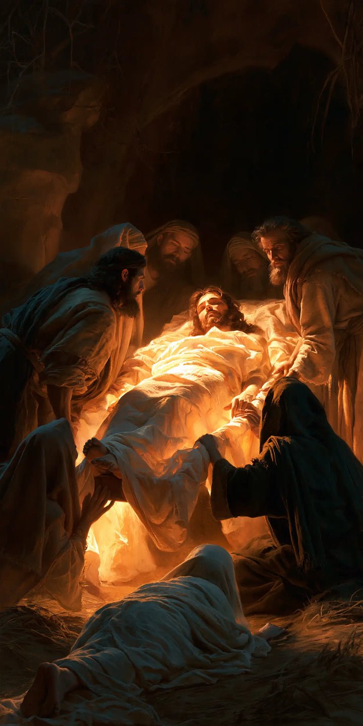 The Entombment of Jesus Christ - Divine Light · Portrait n° 1