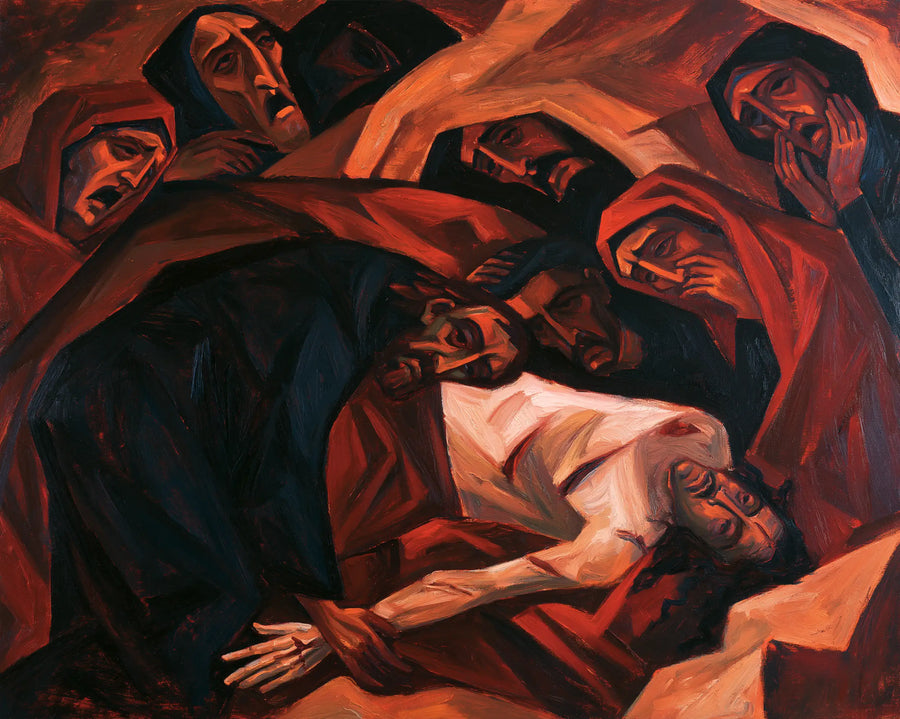 The Entombment of Jesus Christ - Expressionist · Landscape n° 2