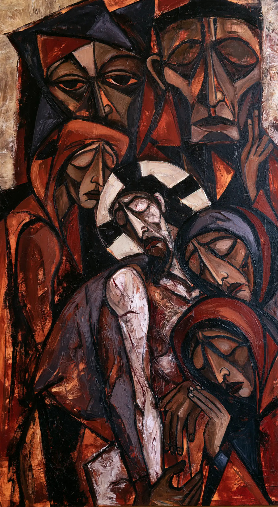 The Entombment of Jesus Christ - Expressionist · Portrait n° 6