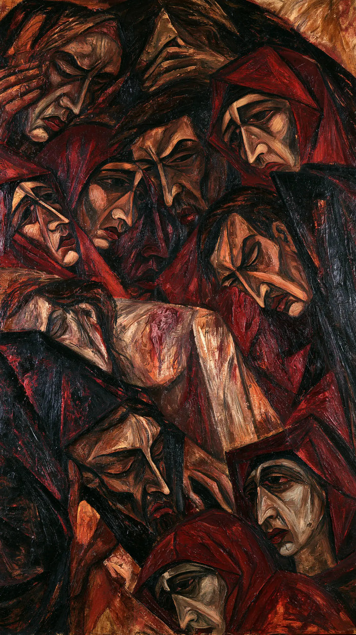 The Entombment of Jesus Christ - Expressionist · Portrait n° 8